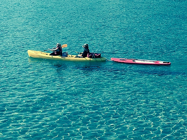 Que faire au Cap d&rsquo;Antibes en été ? Le kayak parmi les activités incontournables